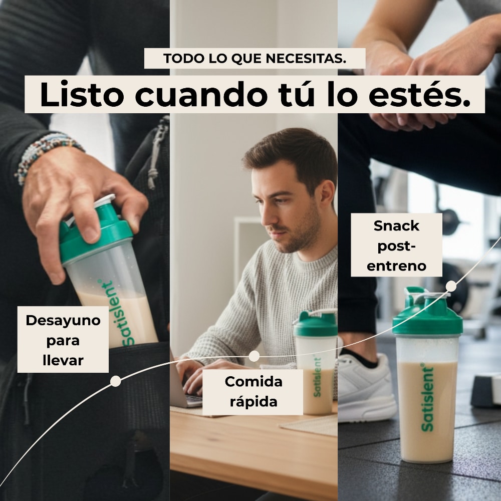 Listo cuando tú lo estés: desayuno para llevar en la mochila, comida rápida en el escritorio y snack post-entreno en el gimnasio