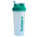 Shaker Satislent verde con tapa