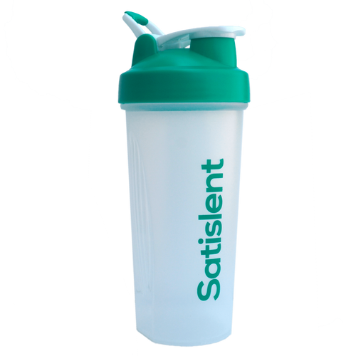 Shaker Satislent verde con tapa